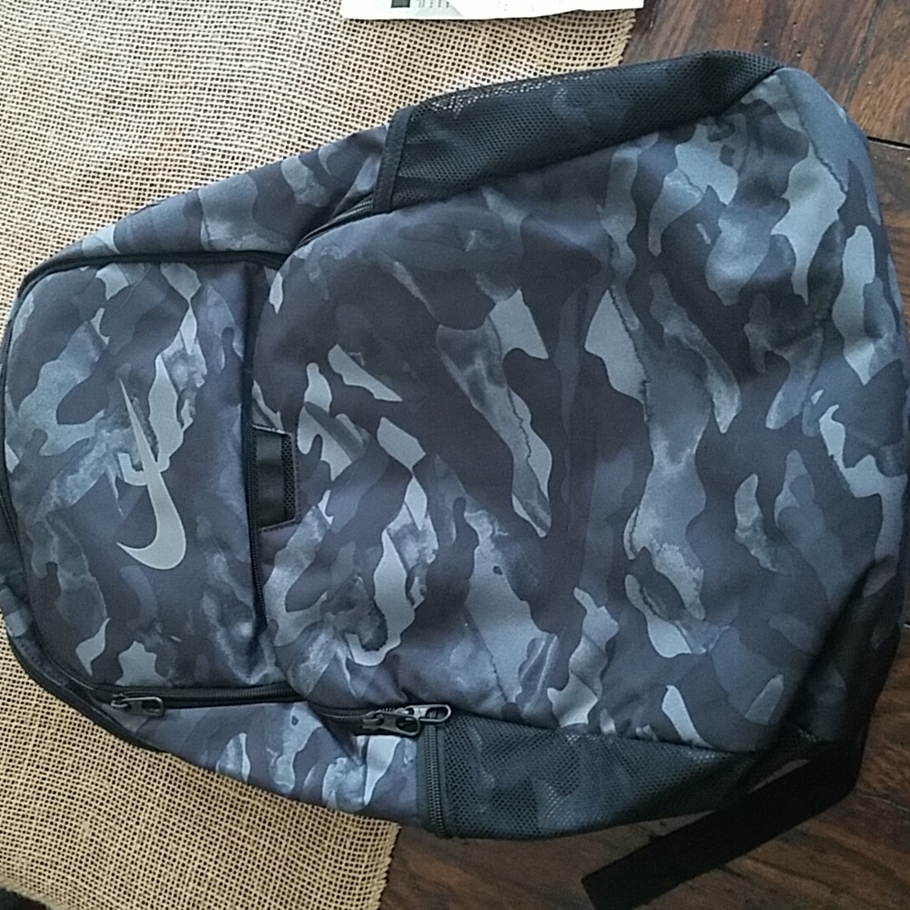 Nike camo backpack